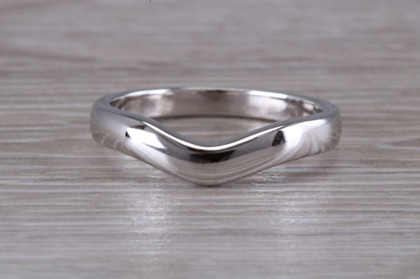 Abstract ring, made from your choice of 9ct yellow or white gold, solid and chunky feel, casual ring, thumb ring or shaped band, wishbone