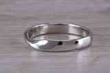 Abstract ring, made from your choice of 9ct yellow or white gold, solid and chunky feel, casual ring, thumb ring or shaped band, wishbone