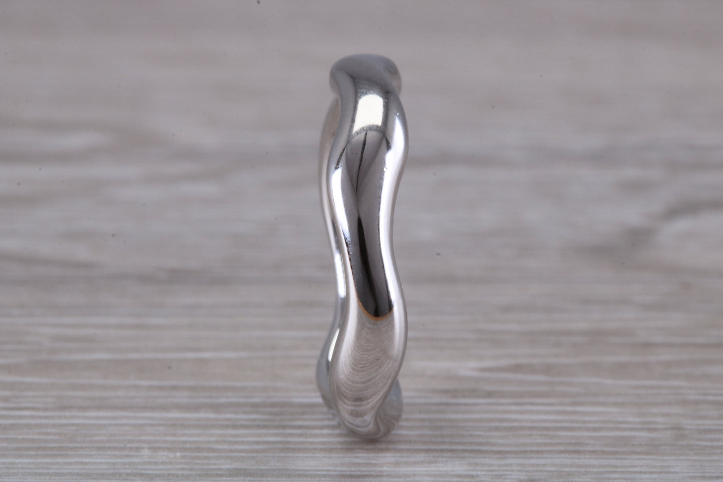 Abstract ring, made from your choice of 9ct yellow or white gold, solid and weighty feel, casual ring, thumb ring or shaped band, wishbone