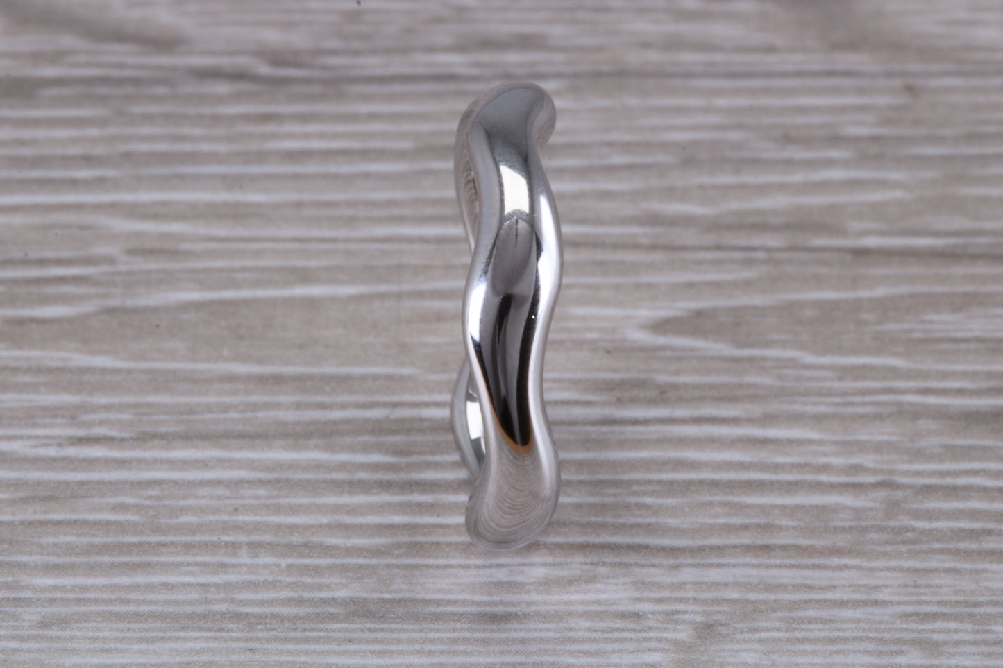 Abstract ring, made from your choice of 9ct yellow or white gold, solid and weighty feel, casual ring, thumb ring or shaped band, wishbone