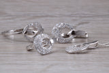 Sterling Silver Matching Earrings, Necklace and Ring