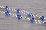 Sterling Silver Sapphire Look Bracelet