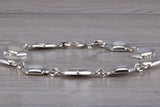 Sterling Silver Mother of Pearl Bracelet