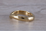 Abstract ring, made from your choice of 9ct yellow or white gold, solid and chunky feel, casual ring, thumb ring or shaped band, wishbone