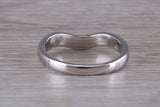 Abstract ring, made from your choice of 9ct yellow or white gold, solid and chunky feel, casual ring, thumb ring or shaped band, wishbone