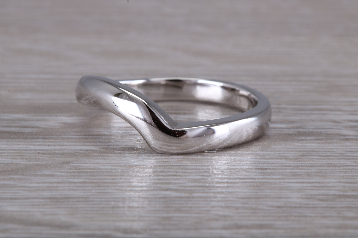 Abstract ring, made from your choice of 9ct yellow or white gold, solid and weighty feel, casual ring, thumb ring or shaped band, wishbone