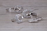 Sterling Silver Matching Earrings, Necklace and Ring