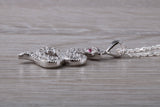 Snake Necklace in Sterling Silver