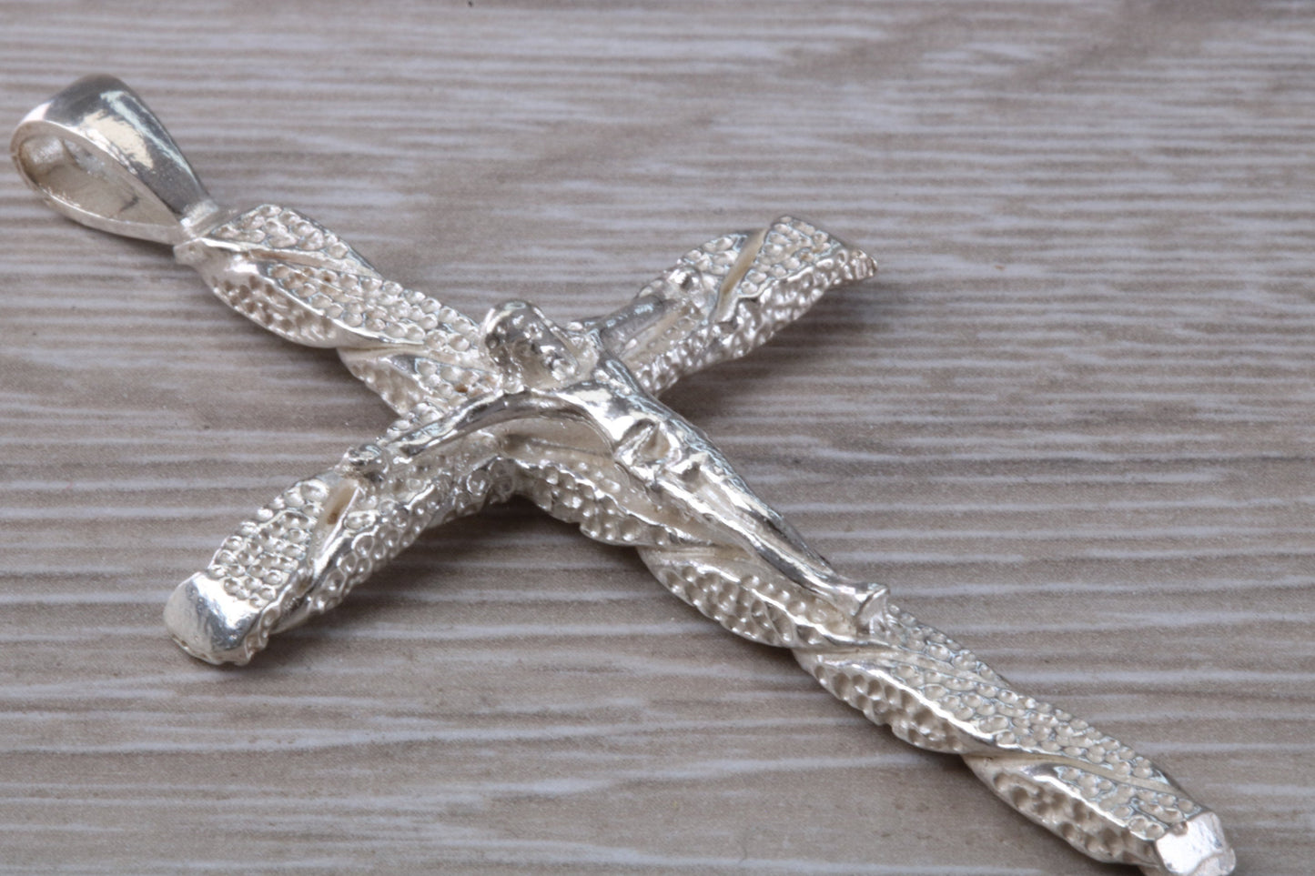 Sterling Silver Large Crucifix