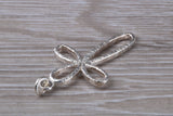 Large Sterling Silver Cross Necklace
