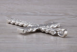 Large and Heavy Solid Sterling Silver Cross