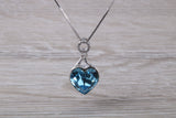 Sterling Silver Love Heart Necklace