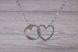 Sterling Silver Love Heart Necklace