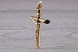 9ct Yellow Gold Crucifix Necklace