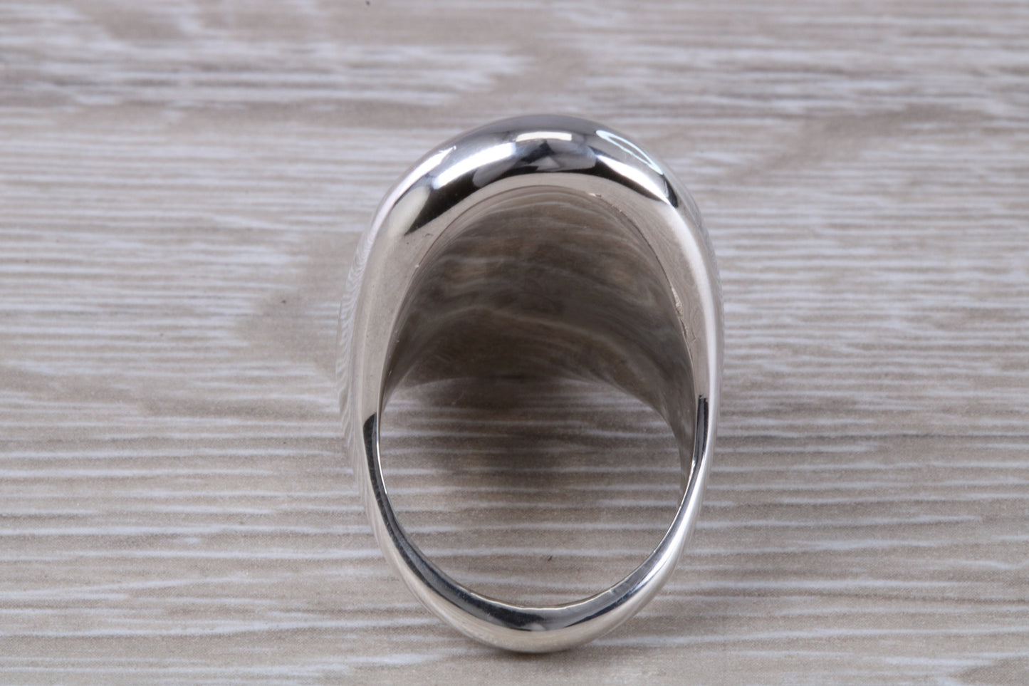 Very very large substantial and very very heavy ring, solid sterling silver, signet, dress or statement ring. Large abstract ring