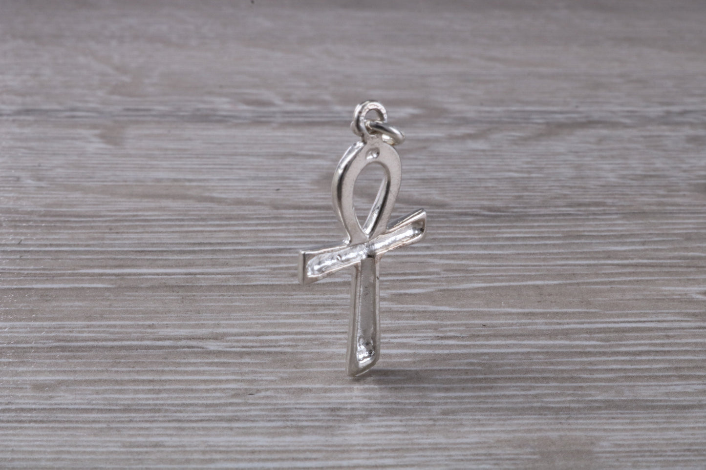 Sterling Silver Ankh Cross Necklace