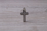 Sterling Silver Cubic Zirconia set Cross Necklace