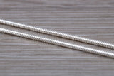 Sterling Silver 20 Inch Long Snake Chain