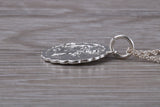 Sterling Silver Saint Christopher Necklace