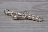 Sterling Silver Ornate Celtic Cross Necklace