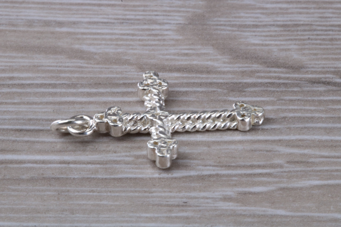 Small Ornate Cross Necklace