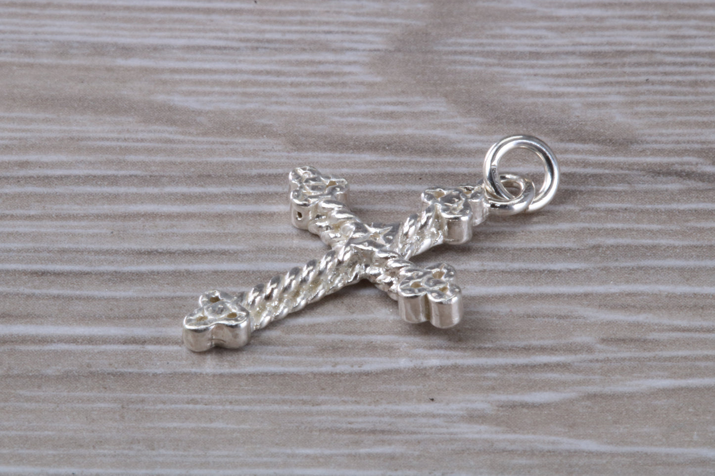 Small Ornate Cross Necklace