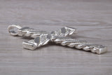 Large and Heavy Solid Sterling Silver Cross