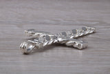 Large and Heavy Solid Sterling Silver Cross