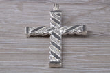 Large and Heavy Solid Sterling Silver Cross