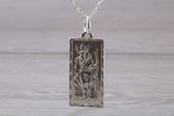 Sterling Silver Saint Christopher Necklace