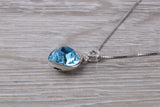 Sterling Silver Love Heart Necklace
