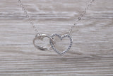 Sterling Silver Love Heart Necklace