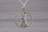 Sterling Silver Saint Christopher Necklace