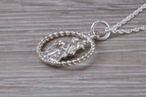 Sterling Silver Saint Christopher Necklace