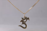 Sterling Silver Aum Necklace