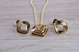 Necklace and Matching Stud Earrings