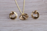 Necklace and Matching Stud Earrings