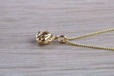 Sterling Silver C Z set Shell Necklace