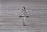 Sterling Silver Ankh Cross Necklace