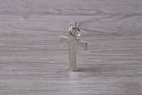 Sterling Silver Engraved Cross Necklace