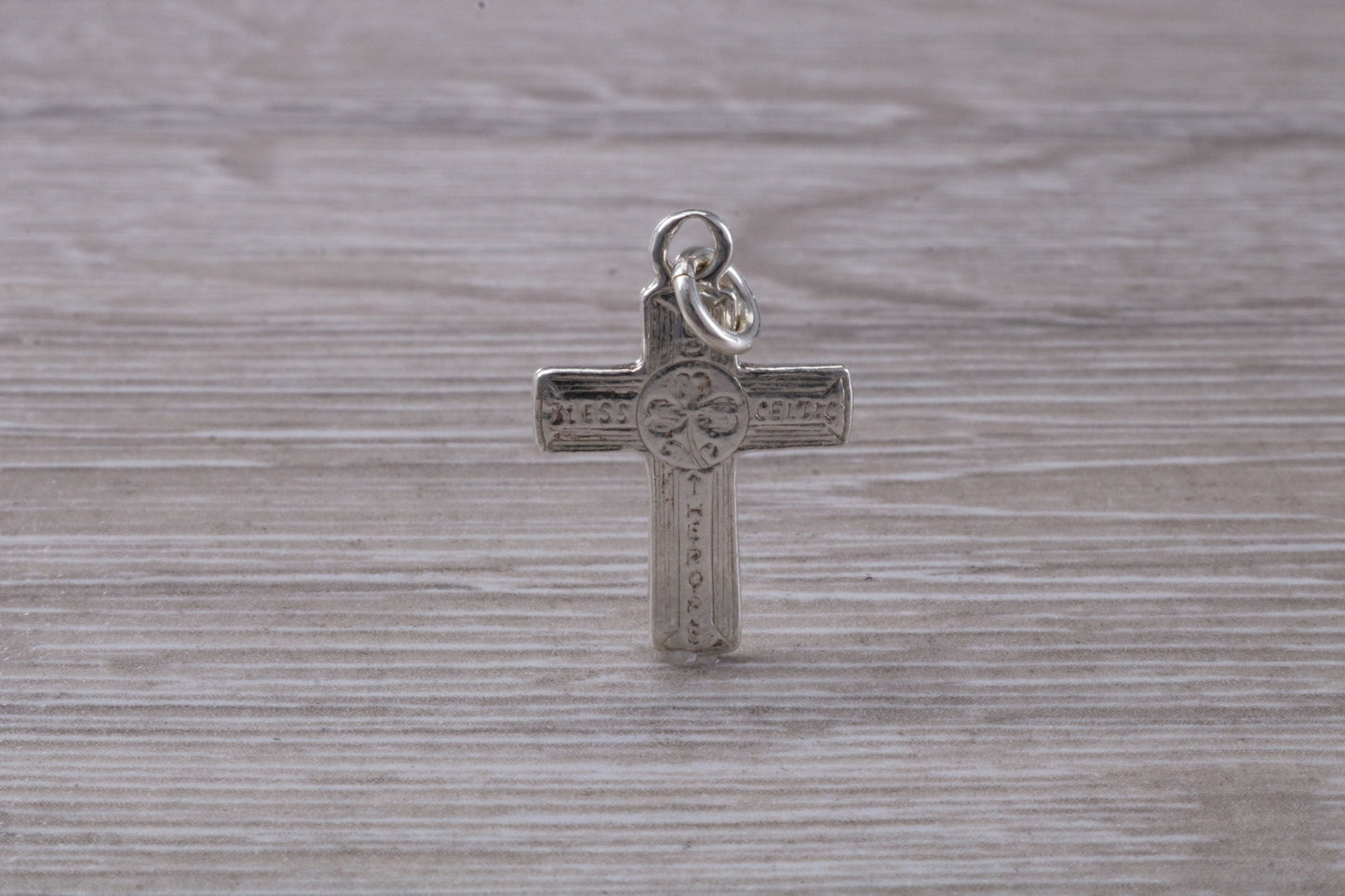 Sterling Silver Engraved Cross Necklace