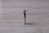 Sterling Silver Cubic Zirconia set Cross Necklace