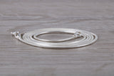 Sterling Silver 20 Inch Long Snake Chain