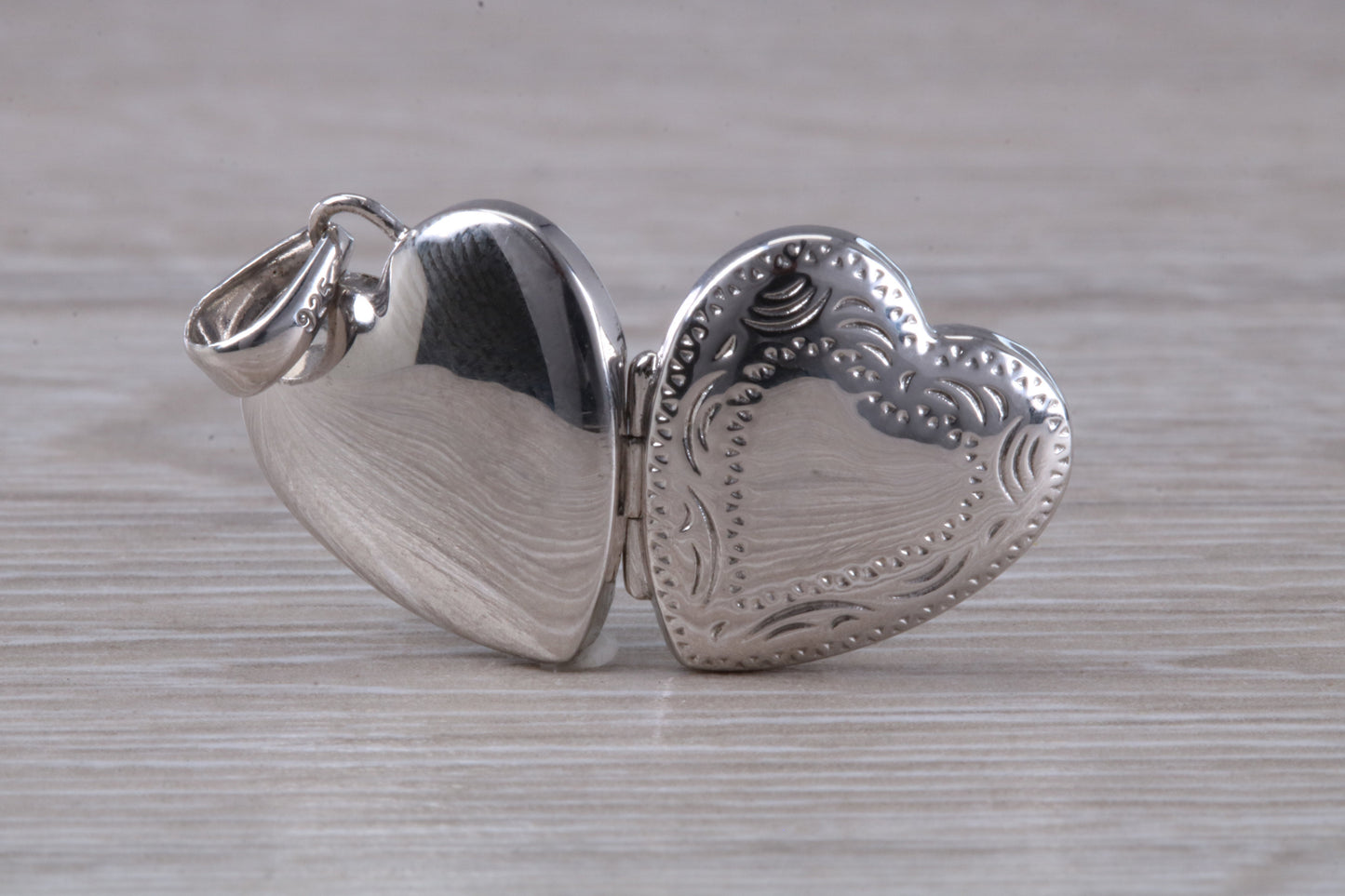 Sterling silver Heart Shaped Locket Necklace