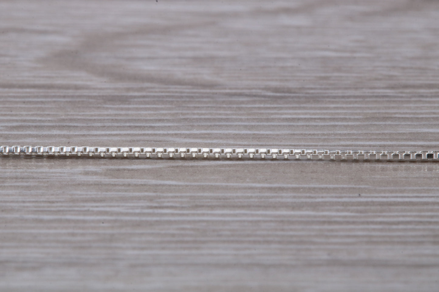 Sterling Silver 16 inch Long Box Pendant Chain