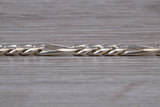 Sterling Silver 16 inch Long Figaro Chain