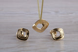 Necklace and Matching Stud Earrings