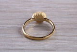 Sterling Silver C Z set Shell Ring