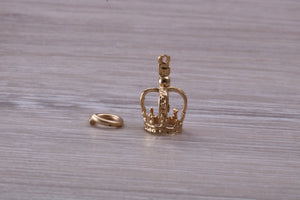9ct Gold Royal Crown Charm