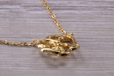 Sterling Silver C Z set Dressy Necklace
